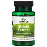 Swanson Shilajit Extract Standardized 400 mg 60 Veggie Capsules - İthal