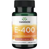 Swanson Vitamin E-400 180.2 Mg 400 Iu 60 Softgels - Aromasız