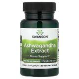 Swanson Vitamins, Ashwa-Gandha Extract, Standardized, 450 Mg, 60 Vegan Capsules