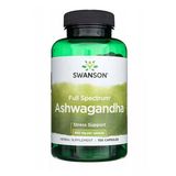 Swanson Vitamins Full Spectrum Ashwagandha 100 Vegan Capsules (450 Mg Per Capsule)