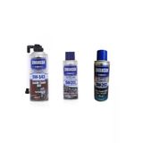 SWANSON WORKS Lastik Tamir Köpüğü Kiti + Oto Parfümü + Torpido Temizleyici Parlatıcı Sprey Üçlü Set 400 ML