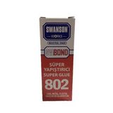 Swanson Works SWBOND 802 Süper Japon Yapıştırıcı 20 Gr 50 Adet