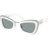 Swarovski 0SK6012 1012/1 52 Beyaz Kadın Güneş Gözlüğü