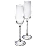 Swarovski 255678 Crystalline Toasting Flutes Set Of 2 Ev Dekorasyonu
