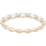 Swarovski 5366573 50 Vittore Marquise Beyaz Pembe Altın Rengi Kaplama Yüzük