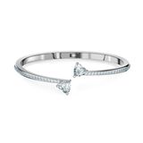 Swarovski 5518814 Attract Soul Bangle Heart Czwh Cry Rhs M Swarovski Bileklik