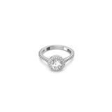 Swarovski 5636267 55 Constella Round Pave Beyaz Rodyum Kaplama Yüzük