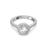 Swarovski 5642626 Cons tella:Ring Rnd Pv L Whıte Rhs 60 Swarovski Yüzük