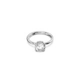 Swarovski 5642637 58 Constella Round Princess Cut Beyaz Rodyum Kaplama Yüzük