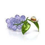 Swarovski 5667549 Idyllia Snail And Blueberries Ev Dekorasyonu