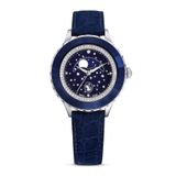 Swarovski 5677494 Octea Moon LS Blue/Blue/STS Kol Saati
