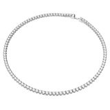 Swarovski 5681801 Matrix Tennis Neclace Round Cut Small White Rhodium Plated Kolye