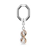 Swarovski 5687996 Hyperbola Keyring Cry-Mix Anahtarlık