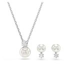 Swarovski 5689624 Matrix Pearl White-Rhs Set