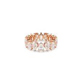 Swarovski 5690090 Re Matrix Ring White-Ros 50 Yüzük