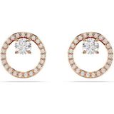 Swarovski 5692263 Constella Pe Stud Cz White-Ros Küpe