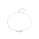 Swarovski 5705626 Constella Necklace Bar White-Rhs Kolye