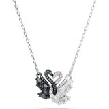 Swarovski 5705721 Swan Kolye Altın Maden ve Swarovski Taş Cinsi ile Zarif Tema - Standart