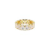 Swarovski 5707188 Matrix Ring Oval Whi-Gos 52 Yüzük