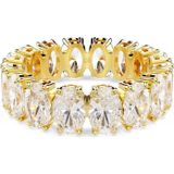 Swarovski 5707188 Matrix Ring Oval Whi-Gos 52 Yüzük