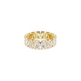 Swarovski 5707191 Matrix Ring Oval Whi-Gos 58 Yüzük
