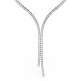Swarovski 5707988 Matrix Tn Long White-Rhs Kolye