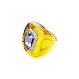 Swarovski 5709975 Dulcis Ring Yel-Pur-Gos 55 Yüzük