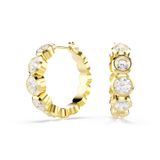 Swarovski 5711483 Imber Pe Mn Hoop White-Gos Küpe