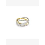 Swarovski 5714165 RE Hyperbola Ring 3 Band White/MIX 60 Yüzük