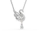 Swarovski 5723387 Swan Pend Drop Whi-Rhs Kolye