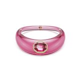 Swarovski 5723509 Dulcis Choker Octagon Cut Pave Pink Gold-Tone Plated Kolye