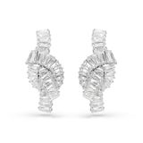 Swarovski 5727040 Matrix PE Knot WHI/RHS Küpe