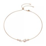 Swarovski 5729504 Constella Necklace Bar White-Ros Kolye
