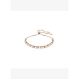 Swarovski 5729506 Matrix Bracelet 3 mm White-Ros M Bilezik