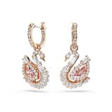 Swarovski 5732415 Swan PE Pink PIN/ROS Küpe