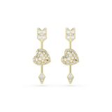 Swarovski 5737295 Idyllıa Pe Arrow Whi-Gos Küpe