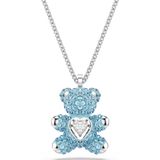 Swarovski 5737620 Teddy Pend Blue Cry Gsha-Gos Kolye