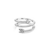 Swarovski 5741527 Idyllıa Ring Arrow Whi-Rhs 60 Yüzük