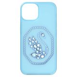 Swarovski Akıllı telefon kılıfı, Swan, iPhone 14, mavi