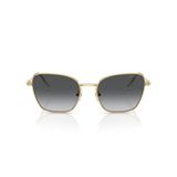 Swarovski Kadın Sk7029 Aviator Güneş Gözlüğü, Altın/Gradyan Gri Polarize, 55 mm
