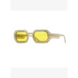 Swarovski -Sk 0345 Taşlı Krem Kadın Güneş Gözlüğü