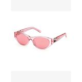 Swarovski SK 0350 Cat Eye Şeffaf Pembe Kadın Güneş Gözlüğü