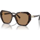 Swarovski SK 6017 1002M4 56 Kadın Güneş Gözlüğü - Leopar