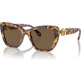 Swarovski Sk 6018 104073 52 Swarovski Kadın Güneş Gözlüğü - Havana