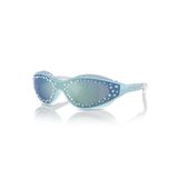Swarovski SK6024 Oval Mavi Kadın Güneş Gözlüğü