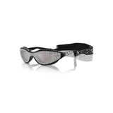 Swarovski SK6024 Oval Siyah Kadın Güneş Gözlüğü