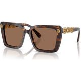 Swarovski SK6032 100273 55 Kadın Güneş Gözlüğü - Havana