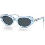 Swarovski SK6042 107887 53 Kadın Güneş Gözlüğü - Mavi