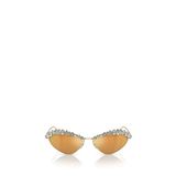 Swarovski SK7009 Oval Altın Kadın Güneş Gözlüğü