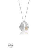Swarovski Swarovski Zirconia Kadın Arı Kovanı Gümüş Kolye